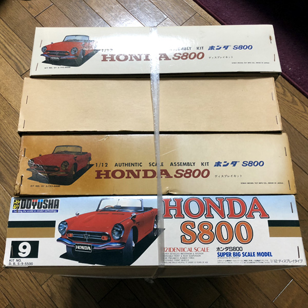 1/12 OHTAKI/DOYUSHA – HONDA S800 | お手付きモデルズ