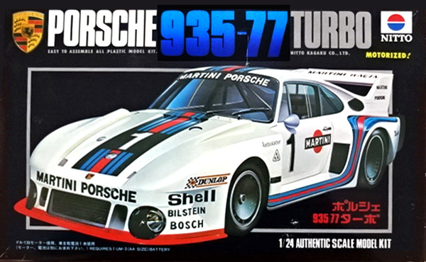 1/24 NITTO – PORSCHE 935-77 TURBO | お手付きモデルズ